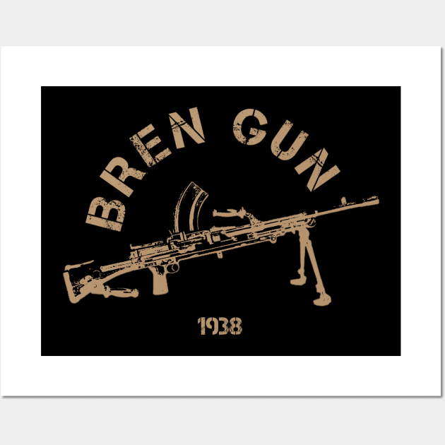 Bren Light Machine Gun | World War 2 Weapon Wall Art by Distant War